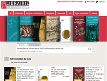 Tablet Screenshot of librairie-archeologique.com